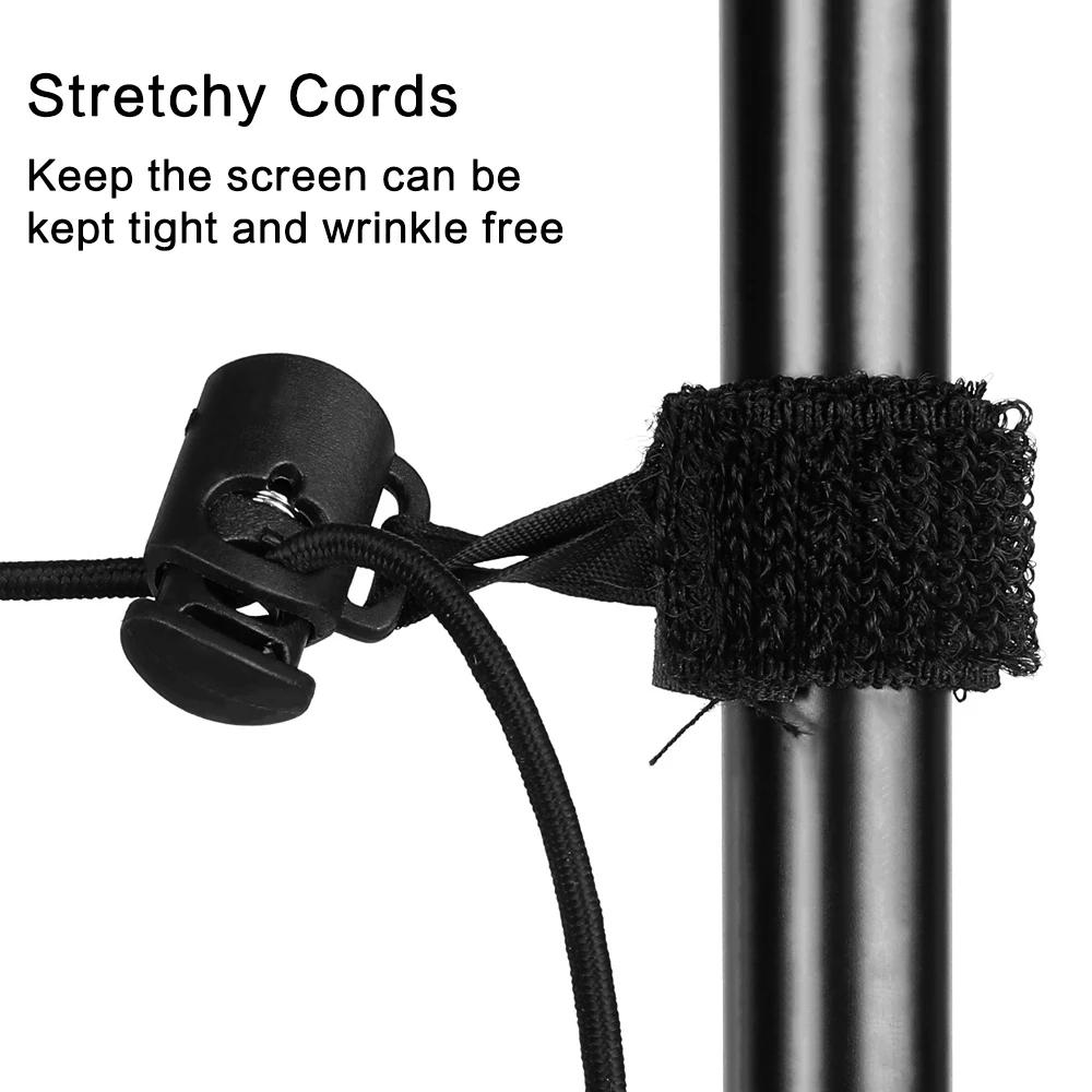 Cord for Photo Black Background Clamps Photography Backdrop Clips Holder Muslin String Clips