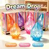 Needoh Dream Drop Stress Toy Glitter Clear Non-Toxic Relief Pressure Soft Squishy Slow Rise Anxiety Adults Office Fidget Toy