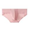Men Sexy Briefs Low-rise U-Convex Solid Color Panties Smooth Lines Seamless Breathable Thong
