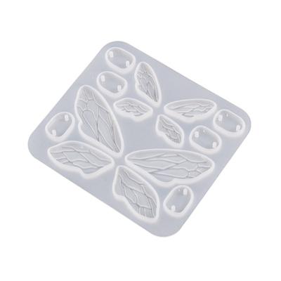 Jewelry Casting Molds,Silicone Pendant Resin Molds Butterfly Wings Epoxy Resin Casting Mold for Earring Keychain Making