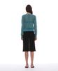 Partimento Woman Pwc Lace Trim Overlay Midi Skirt_Black