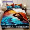 Godzilla Vs Kong Comforter Set Threepiece Set 1 Duvet Cover 2 Pillowcase Without Core Soft And Comfortable Christmas Birthday Gift