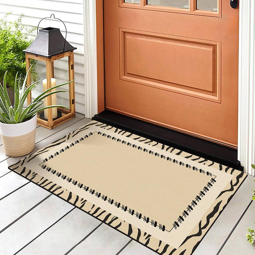Luxury Home Entrance Doormat Room Rugs Front Door Mat Hallway Floor Carpet Doormat Custom Washable