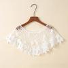 Floral Knit Coverup For Women Summer Autumn Spring Lightweight Short Sleeveless Cardigan