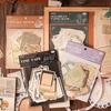 New Product Nostalgic Time Retro Material Paper Sticker Pack Collage High-value Hand Account Material Diy Stickers
