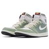 Jordan Air Jordan 1 High OG High top Vintage Basketball Shoes Unisex White Green 555088-603(TeamB-)