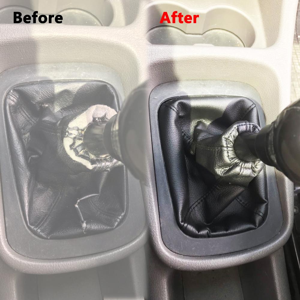 Gear Shift Knob Parking Handbrake Gaiter Boot Cover Case Collar For Vauxhall/Opel Astra II G 1998 1999 2000 2001 2002 2003-2010