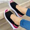 Women's Sandals Summer Shoes Beach Platform Clip Toes Buckle Strap Pu Leather Female Ladies Casual Shoes 2024 Beach Slippers
