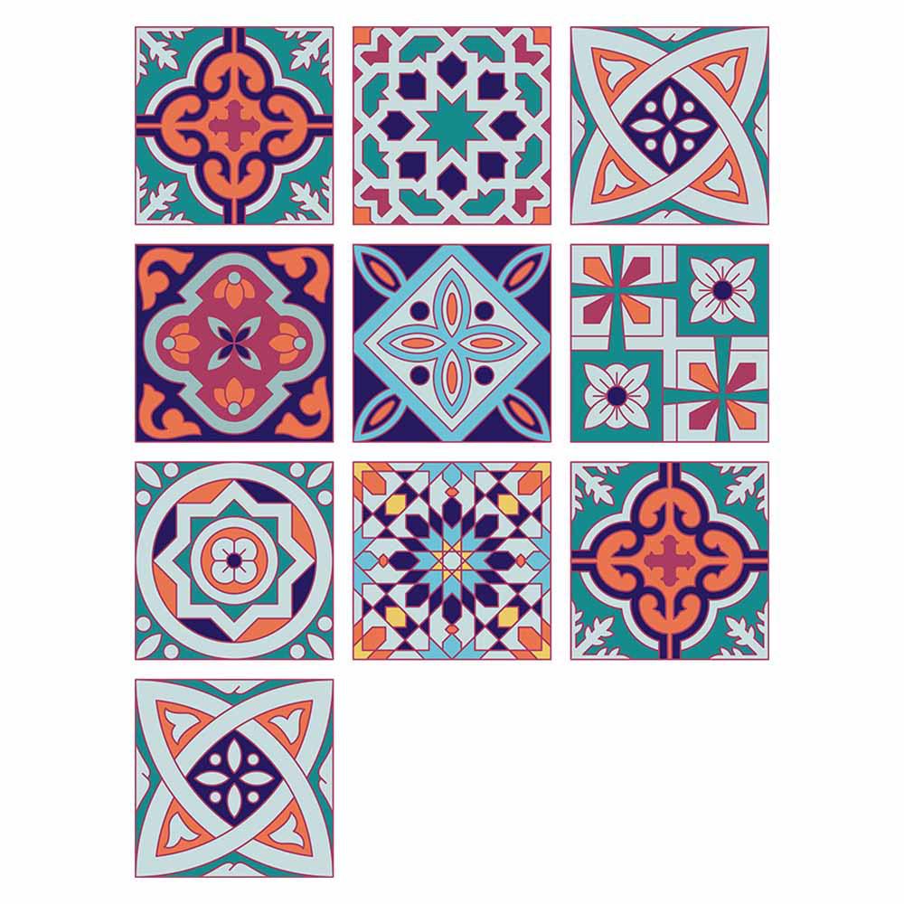 Direct Sales European Imitation Tile Sticker Tile Sticker Floor Wall Sticker 3D Wall Sticker Floor Sticker Simulation Tile