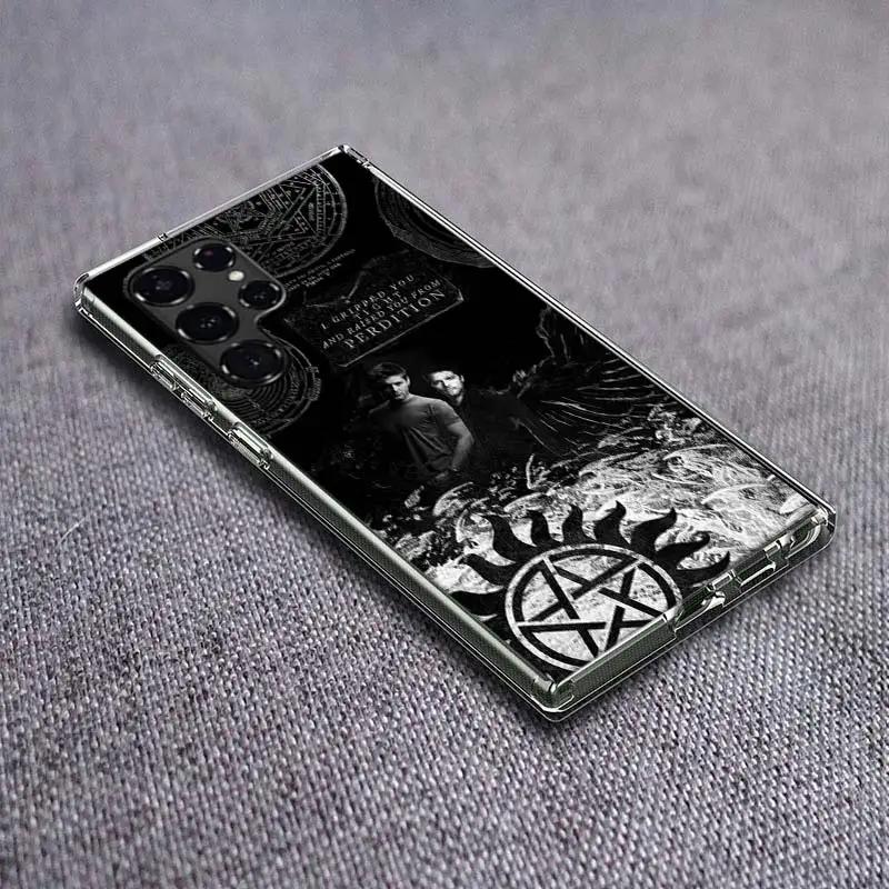 Babaite Supernatural SPN Dean And Sam Clear Phone Case for Samsung Galaxy S21 Plus S24 S23 S20 FE S22 S26 Ultra S25 Edge TPU Cap