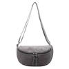 Korean Style Shoulder  Bag Fashi Texture and Versatile Crossbody Bags Women Casual Waist Bag Retro Corduroy Simple Versatile