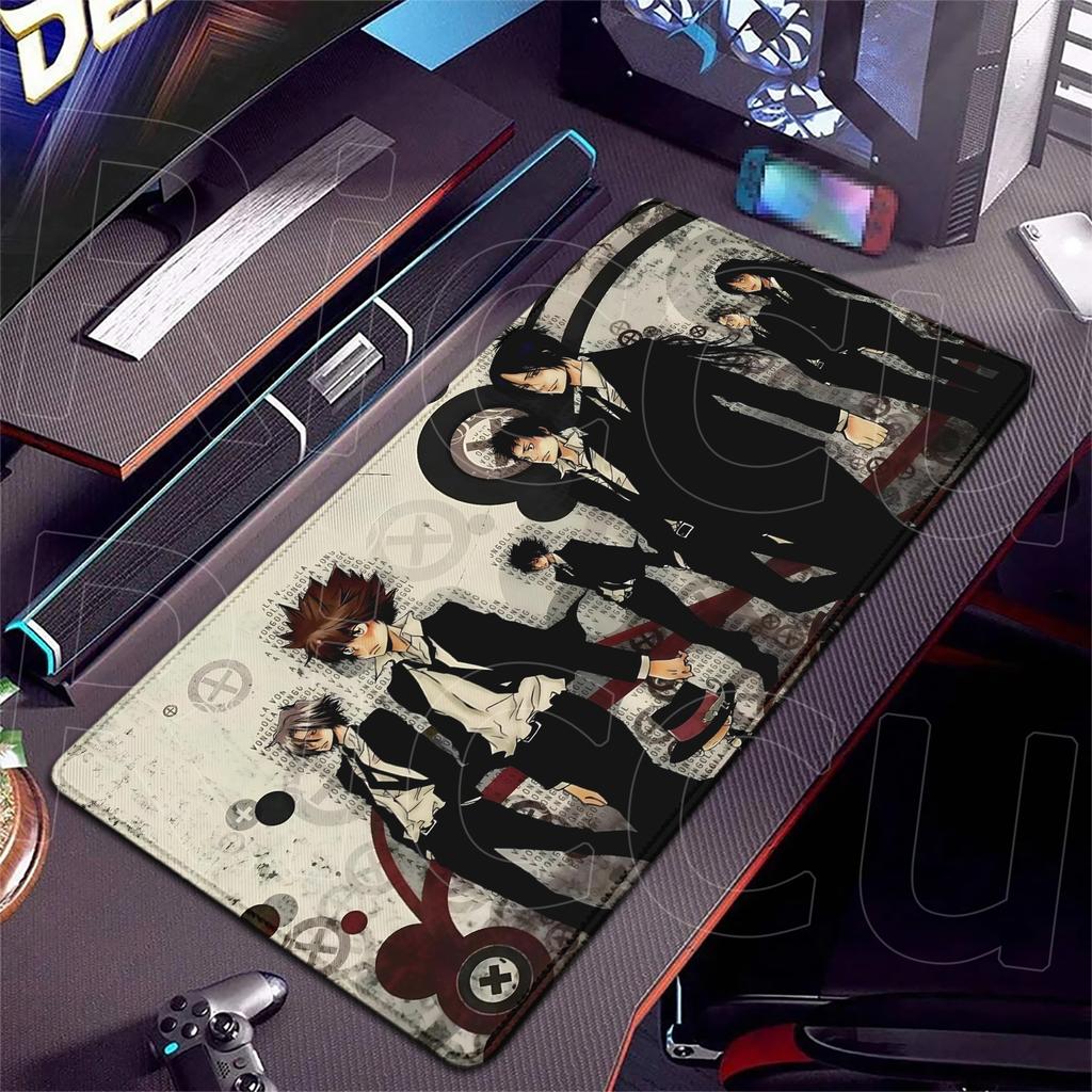 HD printing XXL Katekyo Hitman Reborn Computer Quick response Mouse Pad Gamer Rubber Desk Mat Gamer Accessories Non-slip Gaming