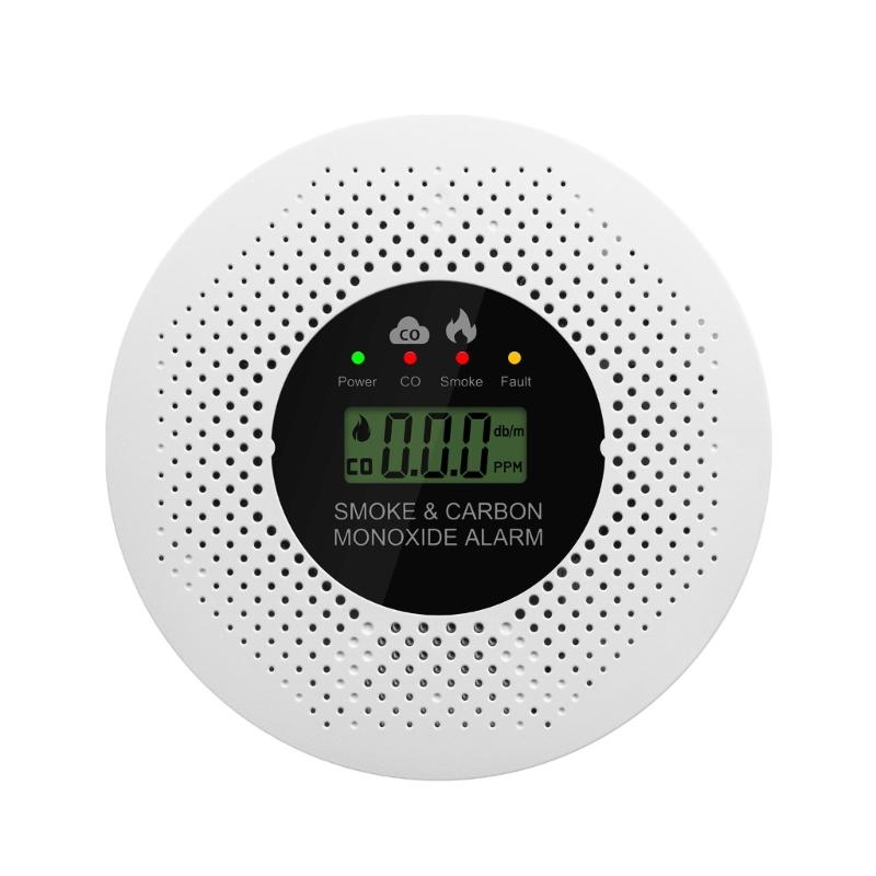 

Advanced 2 in 1 Carbon Monoxide Smokes Detectors Featuring Real Time Display & High Accuracy Sensors for Household 1