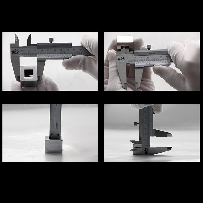 6in/150mm Stainless Steel Vernier Calipers Digital Vernier Calipers Dual Reading Scale Accurate Measuring Device