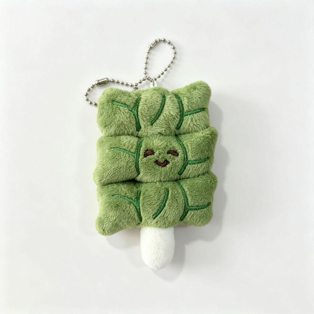 Kawaii Foodshaped Plush Pendant With Pp Cotton For Backpack And Keys