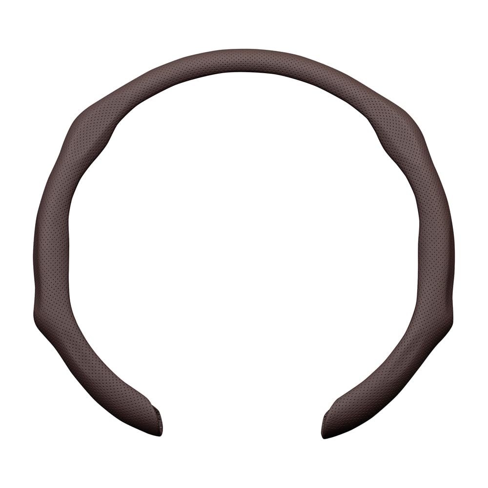 

Clazzio Easy Grip Steering Wheel Perforated Brown Cover, Leather, [09EEP0022N]