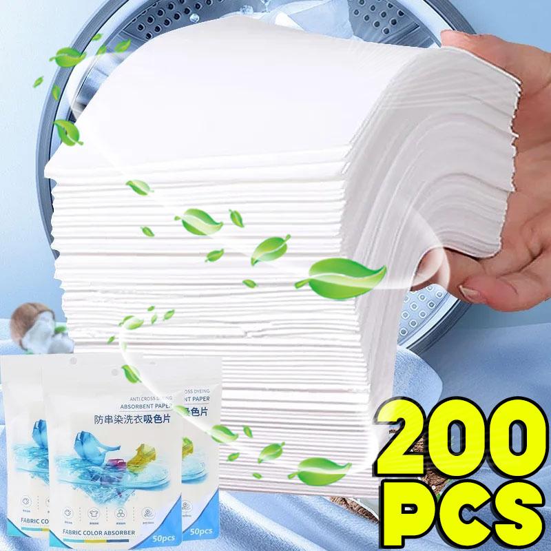 Prací tablety Prací papír Proti skvrnám Prostěradla na prádlo Proti smíchání barev Absorpce barev Praní Domácí zboží