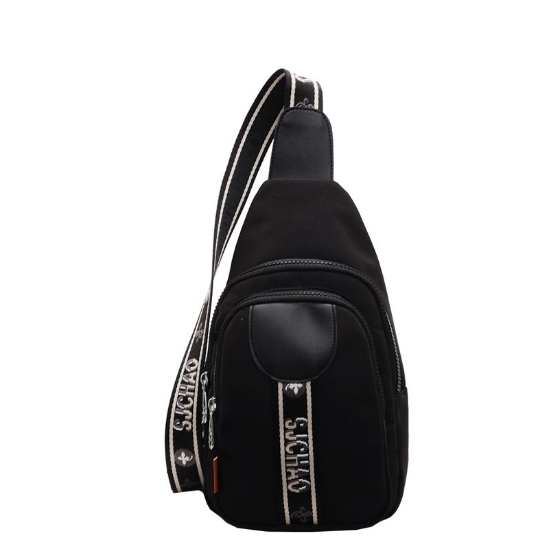 Women's Chest Bag Solid Color Shoulder Crossbody Bag