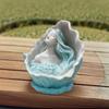 Conch Girl Statue Ornament, Desktop Home Decor