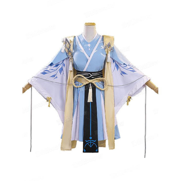 Sweet Girl's Cosplay Costume for Anime Dragon Raja Character Minamoto Chime Clothes for Women