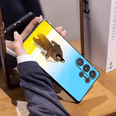 Coque de téléphone Anime Sang Chaud Pour Samsung S26 Ultra S25 Edge Ultra S23 S22 S21 S20 Ultra Plus S24 Fe Couvercle en Verre