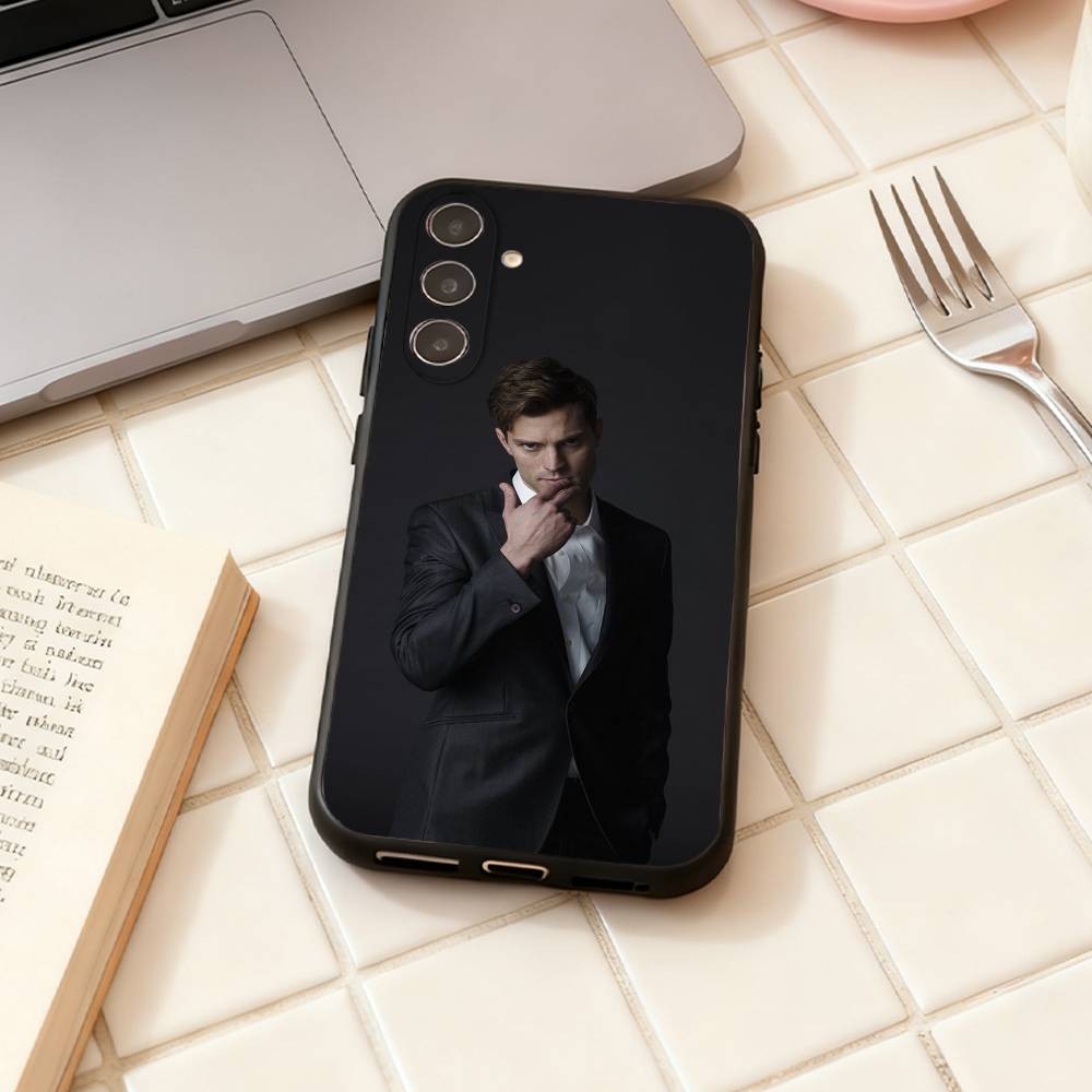 F-Fifty Shades of Grey Jamie Dornan phone Case For Samsung Galaxy A73,A72,A71,A70,A53,A52,A51,Others Soft Black Shell