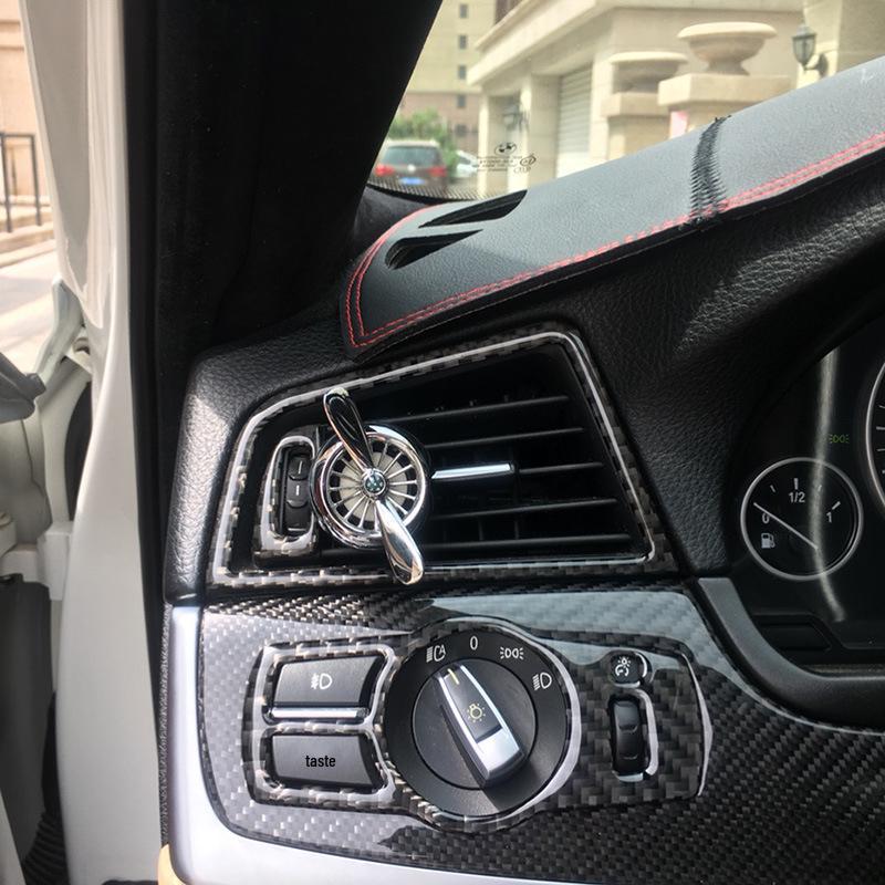 BMW 5 Series F10/F07/F01/F25/F26 Carbon Fiber Headlight Switch Cover