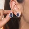 Exquisite Elegant Ladies' And Fashionable Fashion Earrings Teardrop Shaped Minimalist  Handmade