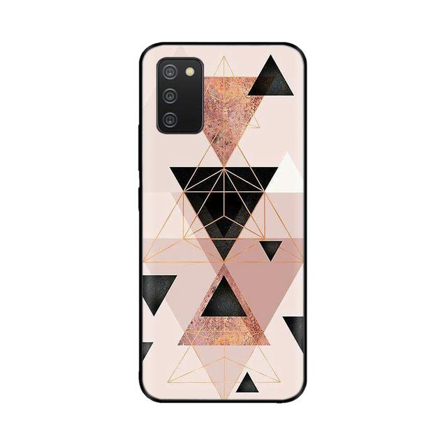 For Samsung A03s Case Silicone Soft Space Wolf Phone Cover For Galaxya03s A 03s A03 S Case 6 .5 Inch Tpu Bumper Fundas Painted