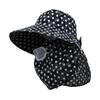 Wide Brim Face Mask Sun Hat UV Protection Fisherman's Hat Tea Picking Work Hat  Summer Outdoor