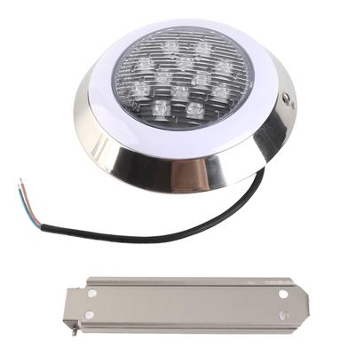 Submersible Pool Lights Professional Warm Light 3000K 12W 12V Wall Mounted Waterproof Underwater
