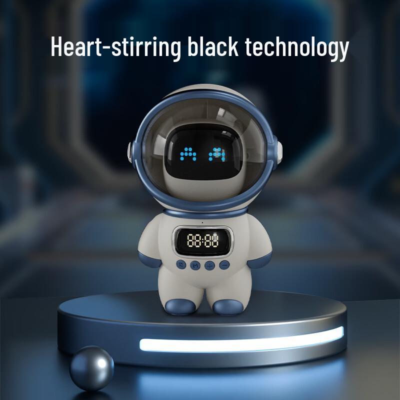 Lanlang M20 Astronaut Smart AI Bluetooth Speaker & Clock CN plug (adapter included) (CN version)