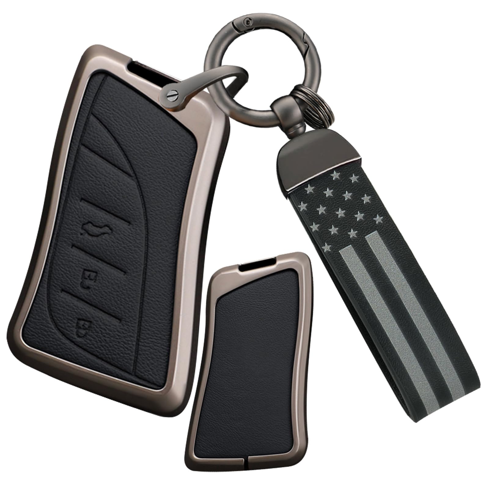 [ontto] Lexus Smart Key Case Key Cover Key Chain Alloy M чёрный