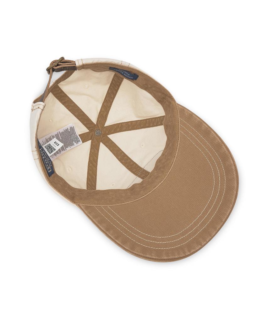 POLO RALPH LAUREN [Werkkleding Capsule] Logo Patch Katoenen Pet - Naturel