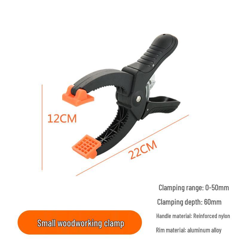 Adjustable Ratchet Woodworking G Clamp: Universal Clip Tool for Wood Board Fixing and Quick Pressure Tightening
