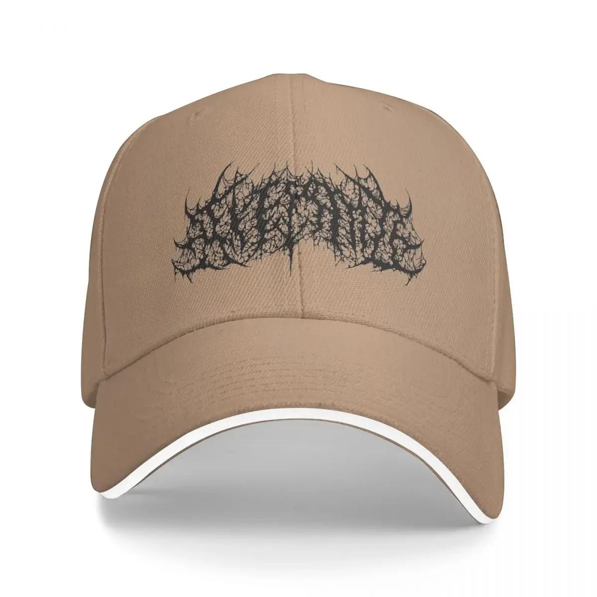 AKIProd Death Metal Logo Cap Casual Baseball Caps Adjustable Hat Hip Hop Summer Unisex Baseball Hats Customizable Polychromatic One Size