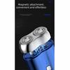 Double Head Electric Shaver USB Rechargeable Face Hair Remover Tool  Dry Wet Shaving