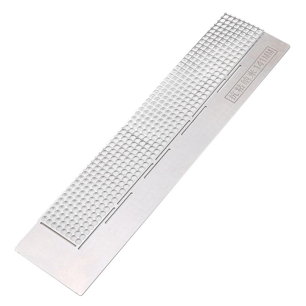 Jednořadé špičaté diamantové pravítko pryskyřice DIY ručně vyráběný nástroj pro upevnění diamantové malby příslušenství(400 Děr