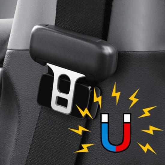 1Pc Magnetic Car Interior Seat Belt Holder Stabilizer Fasteners Car Accessories