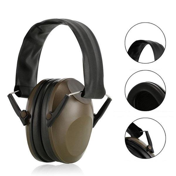 Head-mounted Tactical Design Earmuffs Professional Sound Insulation Eliminates Gunfire To Protect Hearing