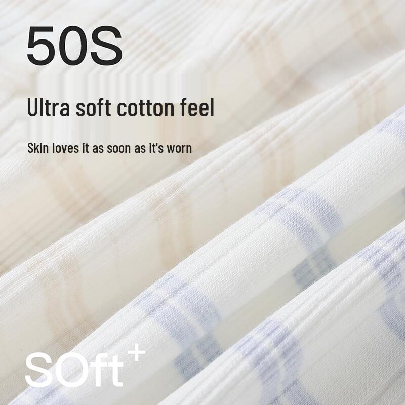 Fenteng Women's 50S Ultra Soft Antibacterial Briefs 3-Pack
