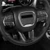 Echte weiche Kohlefaser für Dodge Challenger 2015 2016 2017 2018 2019 2020 2025 2025 2025 Auto-Lenkrad-Zieraufkleber