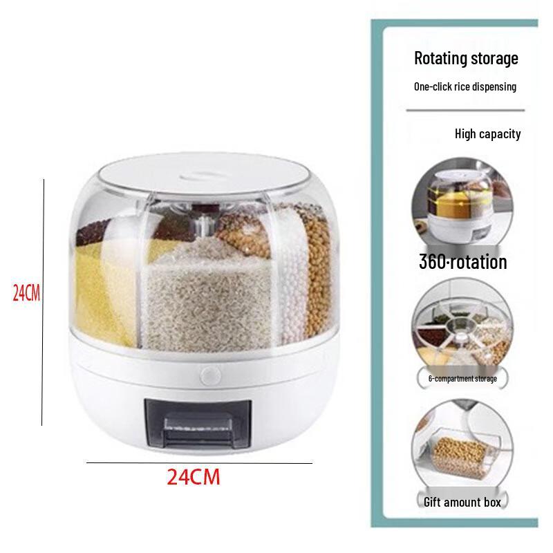 ZISIZ Roterande Spannmålsdispenser