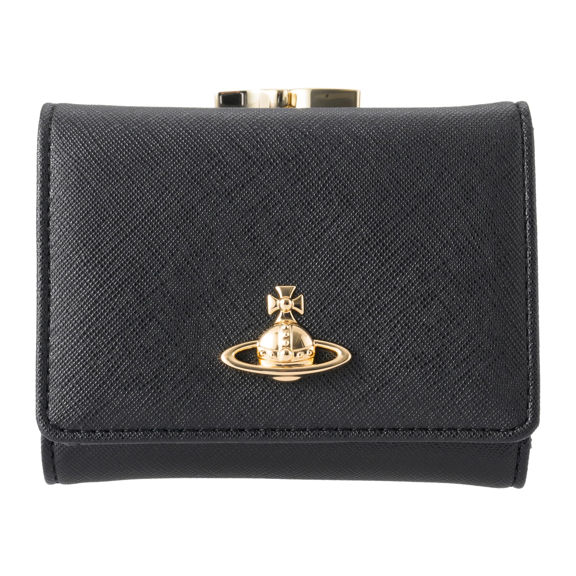 

Vivienne Westwood Small Frame Wallet 5115002MW S0021 N402 Wallet, Black, Tri-fold [Used] чорний