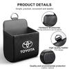 Car Interior Storage Bag Air Outlet Debris Bag Hanging Organizer Box For Toyota Chr Corolla Yaris Rav4 E150 E120 Land Cruiser