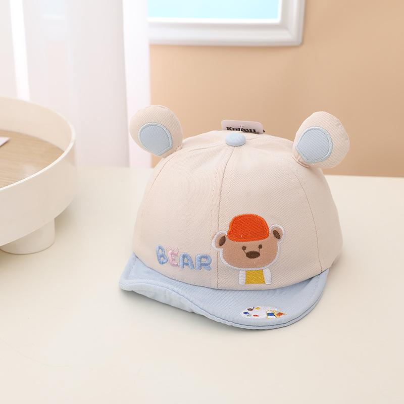 Spring Baby Baseball Cap Thin Soft Brim Duckbill Hat Cute Unisex Infant Toddler Sun Protection Visor For Boys And Girls