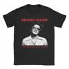 Casual Bruno Mars RoUnisextic Valentine TShirt Unisex Round Neck Pure Cotton T Shirts Short Sleeve Tees Summer Clothes