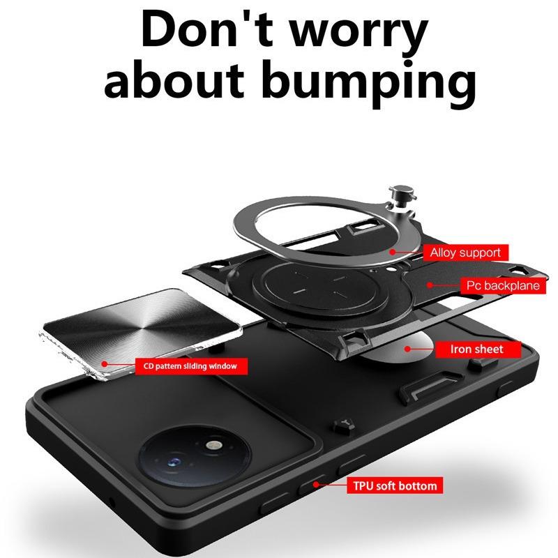 Applicable To Vivo X300 Jiashang Mobile Phone Case iQOO15 Magnetic Suction Push Window Anti-drop Protective Case V25 Three-proof Case