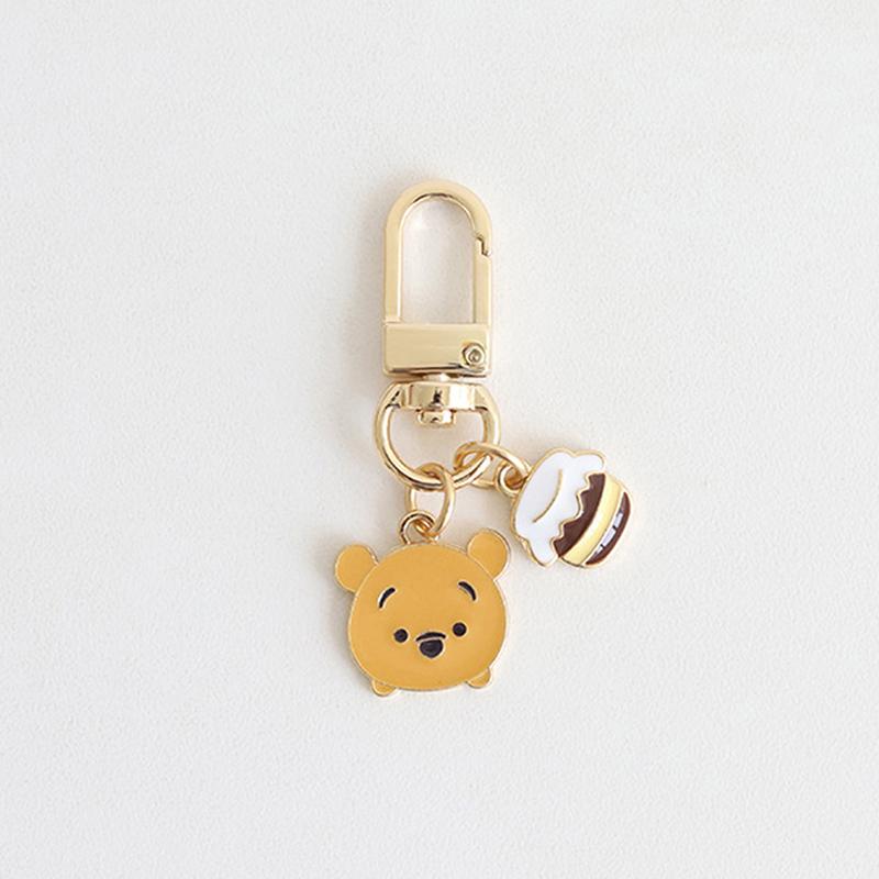 

Cute Disney Winnie The Pooh Pendant U Disk Anti-Lost Car Key Chain Ring Pendant