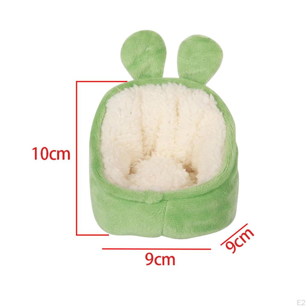 Cute Guinea Bed Warm Hamster ding Supplies Sofa Sleeping Bag Accessories for Mice Chinchilla Ferrets